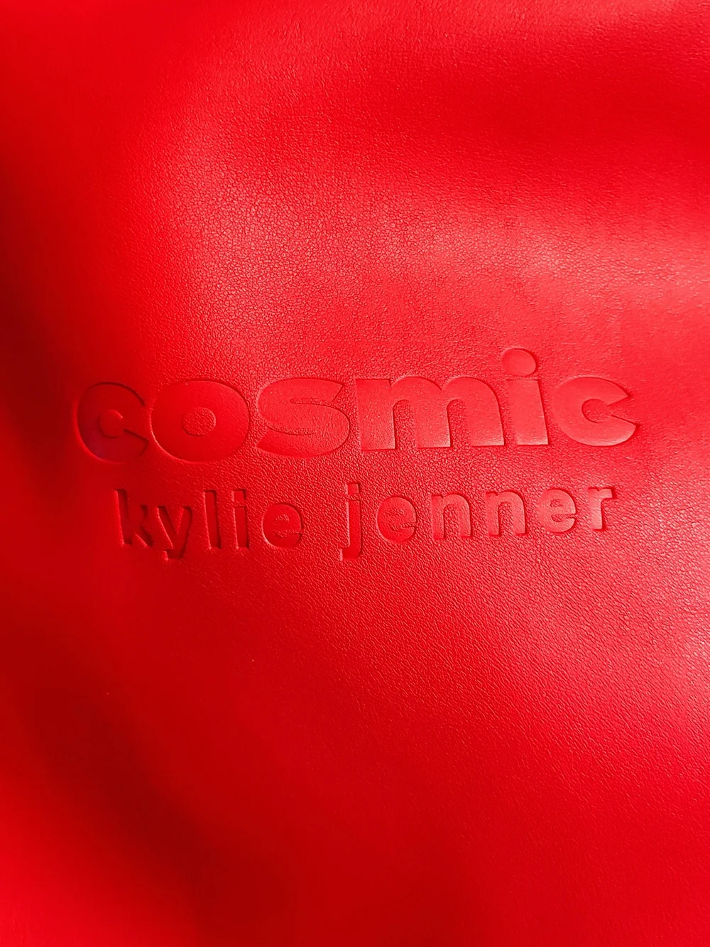Red Smooth Hobo Bag